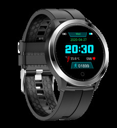 F75 Silicone Smart Watch Smart Watch Blood Oxygen Heart Rate Blood Pressure 1