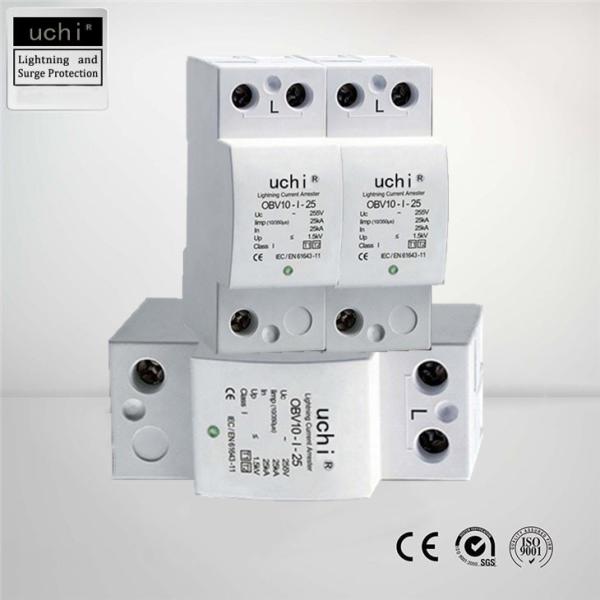 Buy 320V Type 1 2 Surge Protector TN ,  Outdoor Ethernet Cable Lightning Protection at wholesale prices