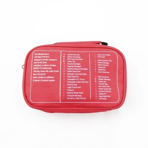 Wholesale First Aid Kit Supplies First Aid Kit Bag with a mini pocket