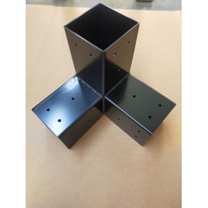 Wood Construction Black Electrophoretic Paint Spraying Metal Hardware Kit