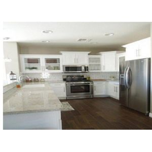 Polished Bathroom Vanity Countertops 128.5MPa Up Dry Compression Strength