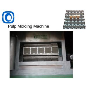 CE Certified Egg Carton Making Machine 6 Cells Tray Moulding