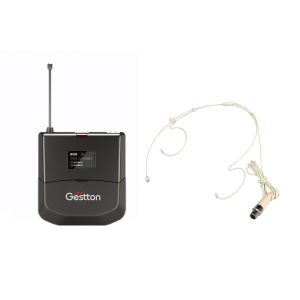 32 Preset Channels UHF Wireless Microphone Dual Lavalier Microphone System