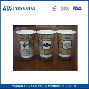 Eco-friendly Recyclable Take away Double Wall Paper Cup
