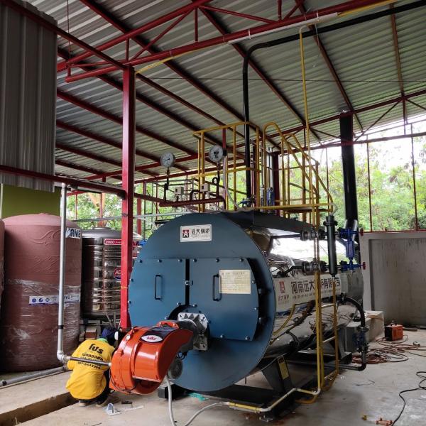 CE , BV 5Tph Low Pressure Dual Fuel Steam Boiler Automatic Control System