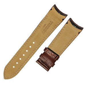 16mm - 22mm 2 Piece Curved Replacement Leather Strap