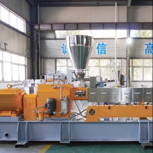 PBS PBAT Biodegradable Granulator PLA+Corn Starch Production Line Customizable