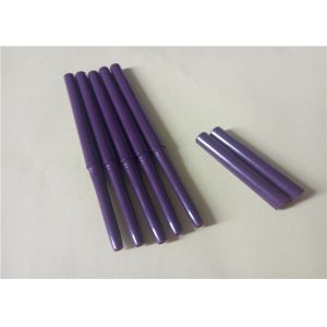 Black Empty Auto Eyeliner Pencil Purple Color ABS Material Long Lasting