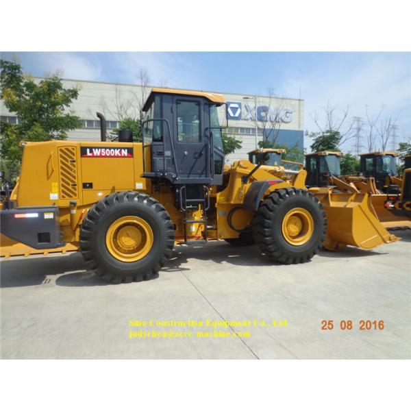 XCMG 6T Shovel Wheel Loader Construction Tractors LW600KV Bucket Capacity 3m3