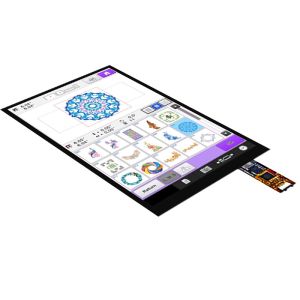7 Inch TFT LCD screen with 80/80/80/80 Viewing Angle and 40pin MIPI Interface