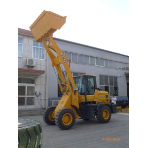 Operating Weight 2500kg Front End Wheel Loader Air Brake Articulated