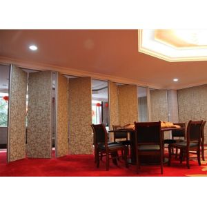 Folding Partition Walls Room Divider With Fabric MDF Hard Cover Decorations For