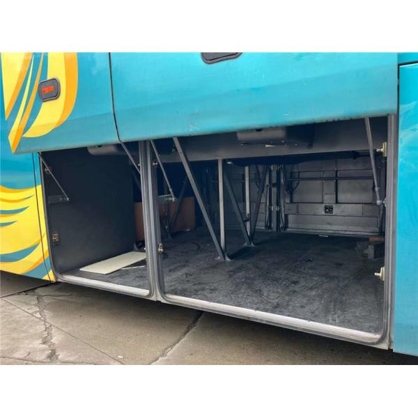 Euro 4 Used Higer Bus 51 Seats Travels Bus Second Hand With Manual Transmission