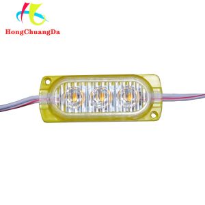 0.6W LED Lights Modules 240LM 60*23mm IP67 Waterproof For Truck Side Warning