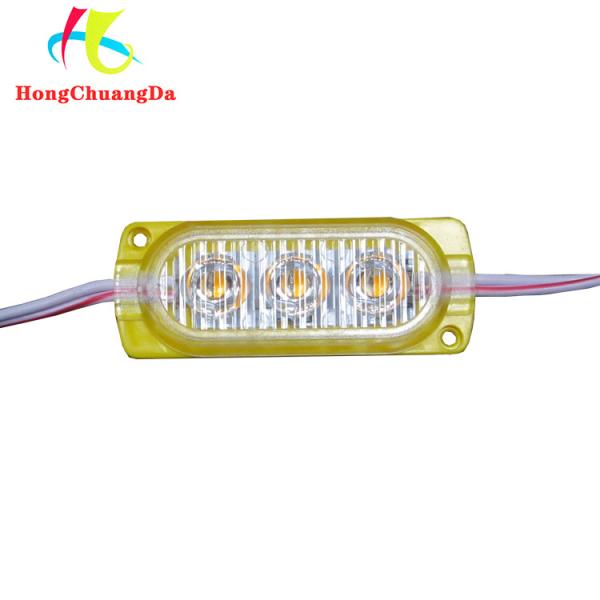0.6W LED Lights Modules 240LM 60*23mm IP67 Waterproof For Truck Side Warning