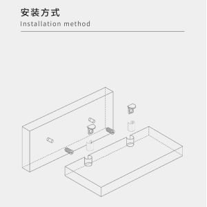 8*23mm Industrial Plastic Shelf Support Pegs High Performance For Glass Panel