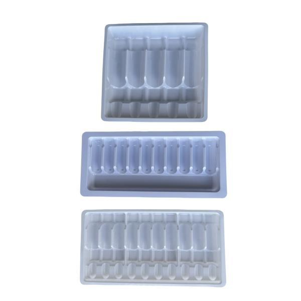 PET Polyethylene Terephthalate Ampoule Tray 1ml 2ml 5ml 10ml Ampoule Tray Multiple Specifications Customization