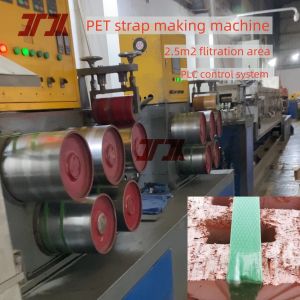 160m/min Running Speed PET Strap Band Extrusion Machine Use 100% Recycled