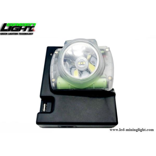 Buy 1W 13000Lux Waterproof IP68 6.8Ah LED Miners Cap Lamp at wholesale prices
