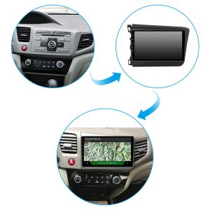 8-Core 9 Inch For Honda Civic RHD 2012+ Hd car DVD/CD Bluetooth Car Navigation
