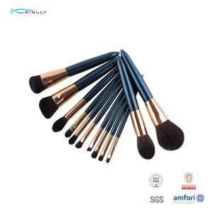 Synthetic Bristles Perfection Makeup Brushes 12pcs Powder Contour