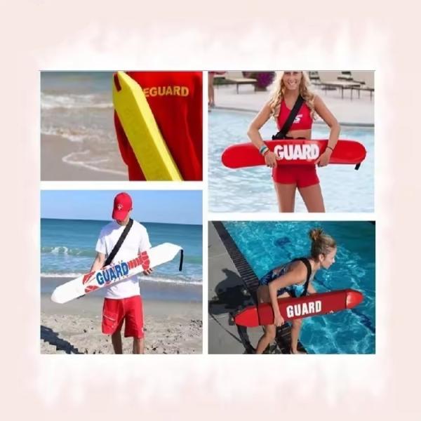 Water Safety Products Swimming Safety Yellow Pvc Rescue Tube Lifeguard Equipment Water Rescue Equipment