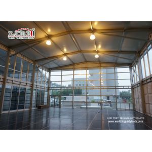 Temporary Show Room Double Decker Tents Events Marquees Cube Structure For With