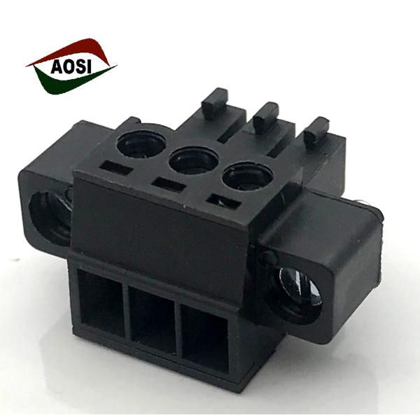 PCB plug in socket cable connector terminal block 3.5mm pitch female power