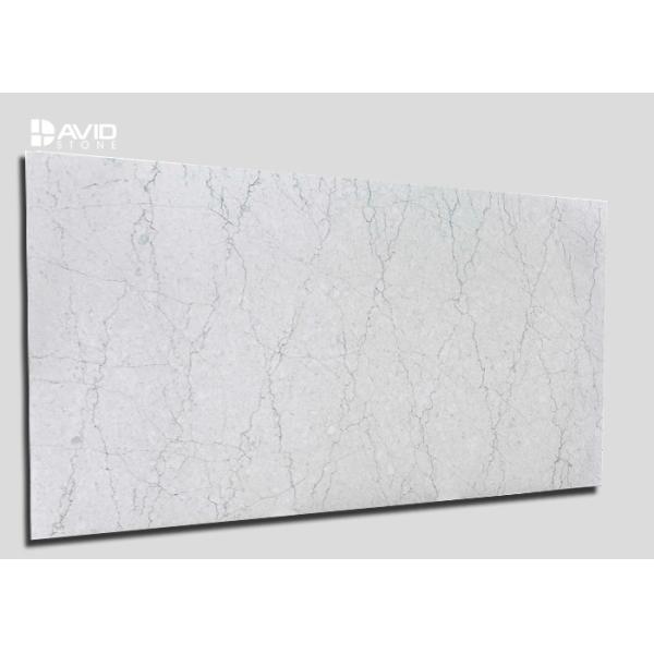Professional Quartz Slab That Looks Like Calacatta Marble No Chromatic