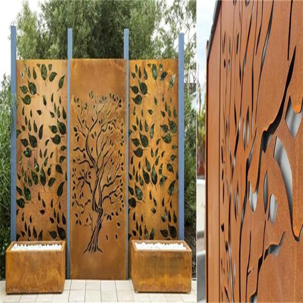 Corten Steel Screen Panels