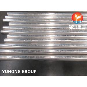 ASME SB163 UNS N02200 Alloy200 Nickel Alloy Steel Seamless Tube