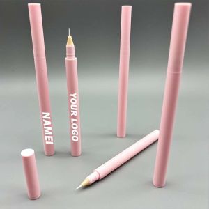 Customized Eyeliner Pencil Pouch With Full Color Printing Eyeliner Tube