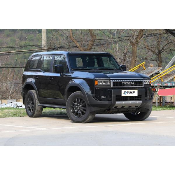 High Speed Toyota Prado SUV Car with Multi-function Steering Wheel and LED Headlight