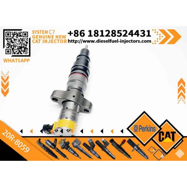 20R-8059 20R8059 328-2582 Common Rail Injector for Caterpillar CAT C7 Engine 324D 325D 328D 325DL 324DL 962H 950H Excavator