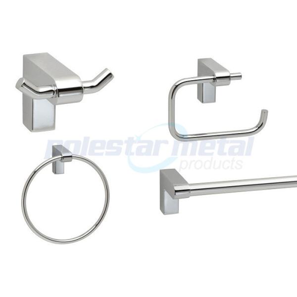 Buy Stainless Steel Double Robe Hook Bright Chrome Zamak 9600 Series 2 - 15/16" Width at wholesale prices