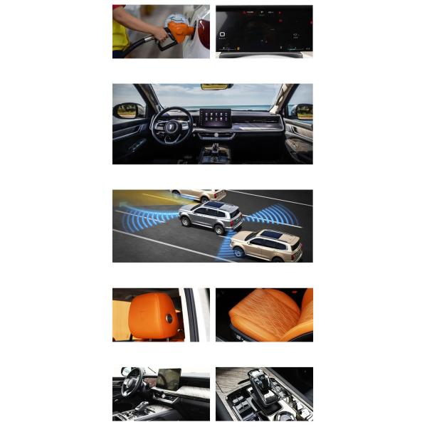 2022 2023 Great Wall Tank 500 Electric SUV with LED Headlight and Electric Parking Brake