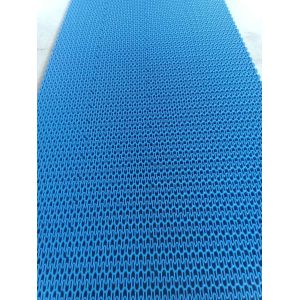                  Flush Grid Conveyor Green Color Plastic Belt             