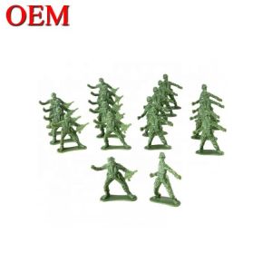 Custom Army Man OEM Soldiers Action Figurines Playing Set Military plastic toy