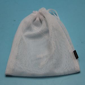 China Women Bra Drawstring Hot Stamping Logo Mesh Laundry Wash Bags on sale
