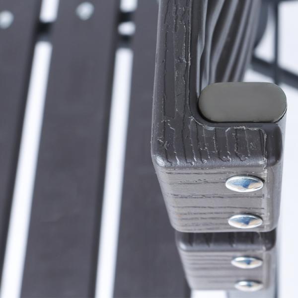 None Logo Outdoor Garden Patio Party Banquet Events Folding Portable Wood Grain Plastic Dining Chair