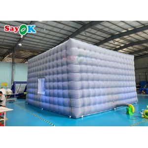Automatic Inflatable Party Tent House Nightclub For Rental 7x7x4mH