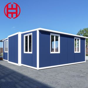 China Easy Folding Prefab Container Expandable House Light Steel Prefabricated Home 5 Bedroom With Bathroom on sale