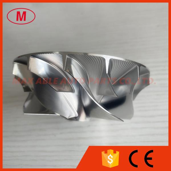 RHC9 80.00/100.mm 7+7 blades turbo milling/Aluminum 2618/billet compressor wheel