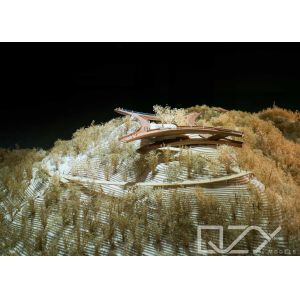Handcraft Scale Architectural Landscape Model Tanglang Mountain Park