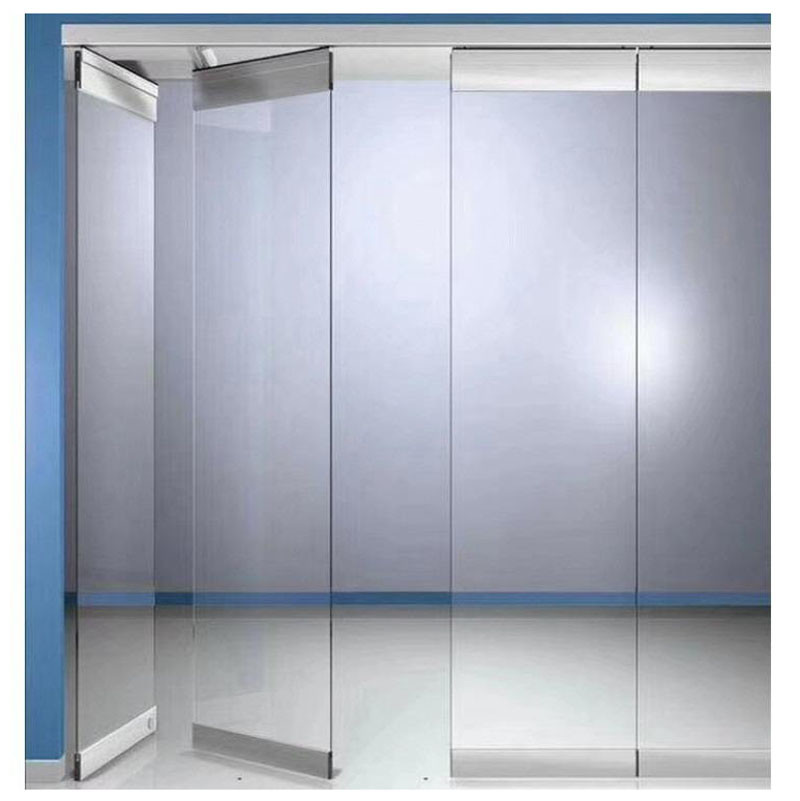 Buy Folding Movable Glass Wall Partitions Conference Hall Acoustic Room Dividers at wholesale prices