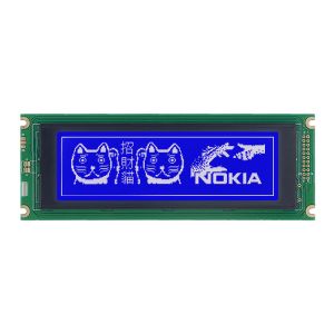 Quality 240x64 Resolution 5.1 Inch Graphic Dot Matrix LCD Screen 22pin Parallel Port Interface for sale