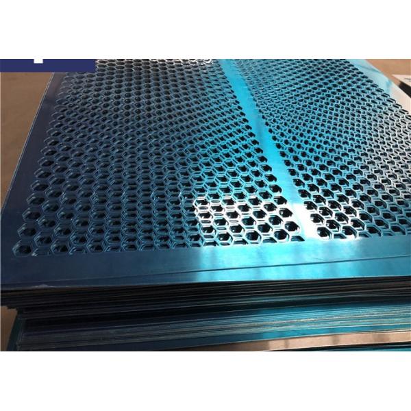 5mm Thick 304 Hexagonal Stainless Steel Perforated Metal Mesh Sheet 4.0m Length