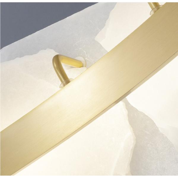 LED Modern Rectangle Luxury Pendant Light Fixtures 15 - 20m2