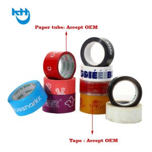 Custom Printed Industrial Adhesive Tape BOPP Packing Tape 25um 50um