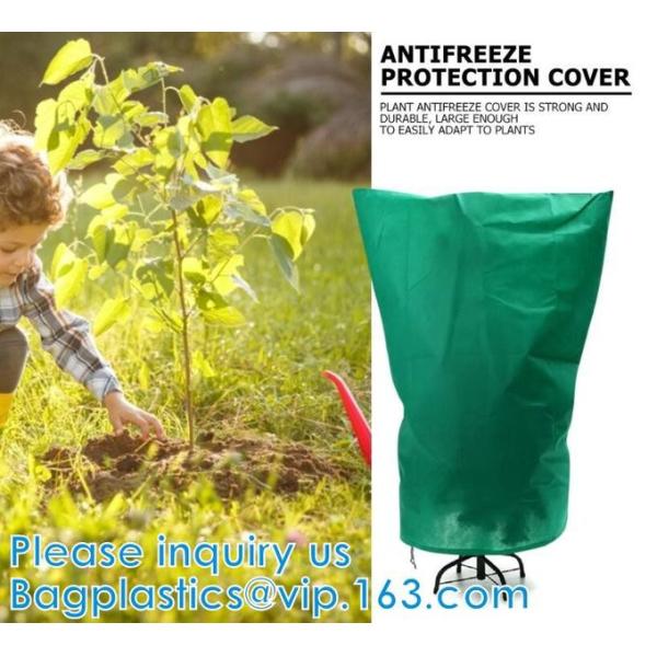Warm Cover Tree Shrub Plant Protecting Bag Frost Protection Yard Garden Winter Drawstring Mesh Net Garden Plant Cover